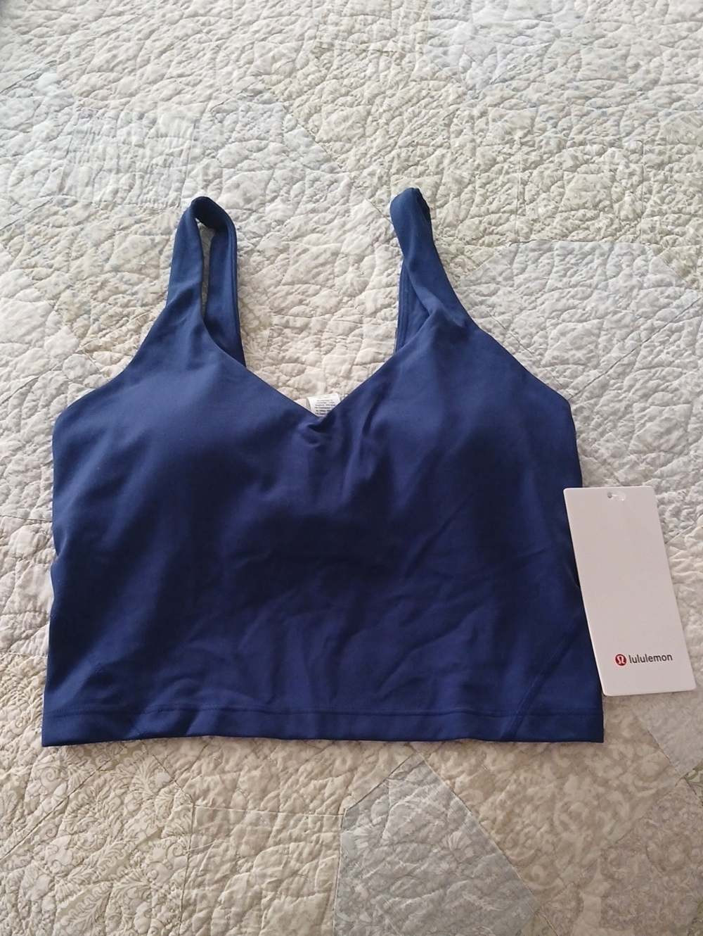 NWT Lululemon ALIGN tank Blue Sizw 6